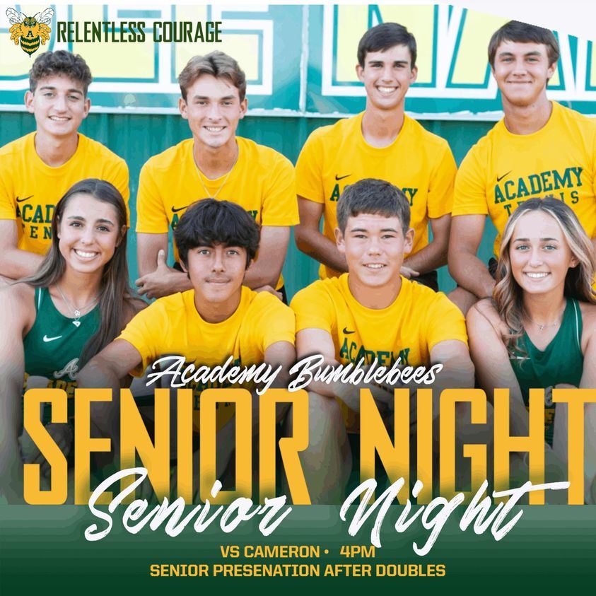  Tennis Senior Night